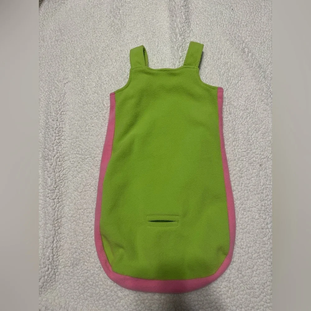 OKIE DOKIE GIRLS PINK AND GREEN SLEEP SACK INFANT 6-9 MONTHS